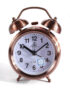 100% Metal Classic Twin Bell Alarm Table Clock