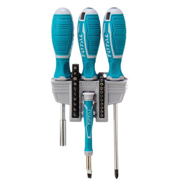 24-piece screwdriver and bit set