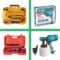 Grinder,Ratchet Die Stock, Drill And Paint Spray Gun