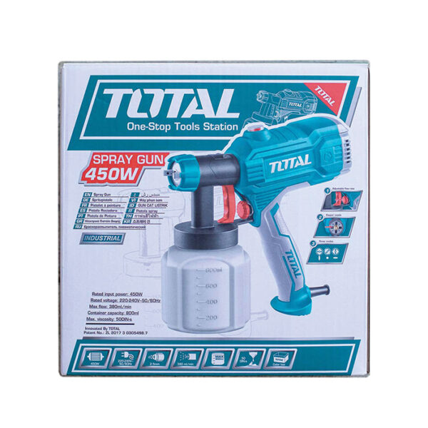 INGCO Electric Spray Paint Gun Machine 450W Industrial SPG3508