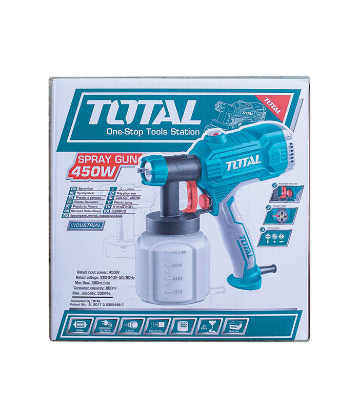 INGCO Electric Spray Paint Gun Machine 450W Industrial SPG3508