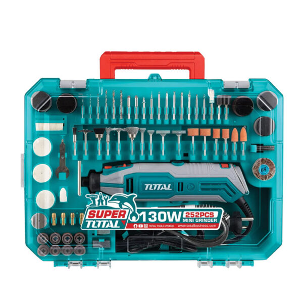 he TOTAL TG5133261 Mini Die Grinder 130W